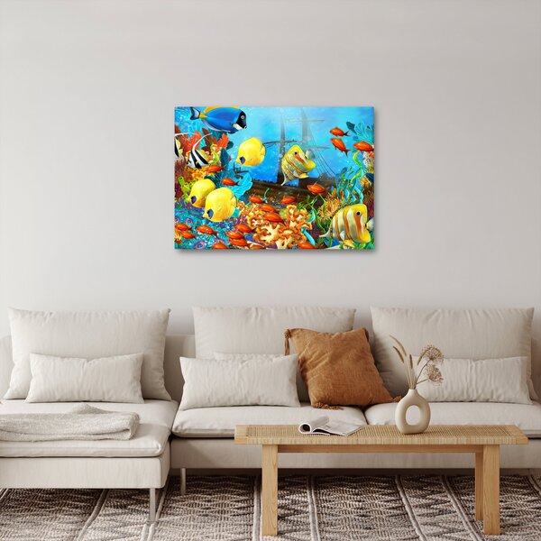 Obraz - Barevný korálový útes (70x50 cm)