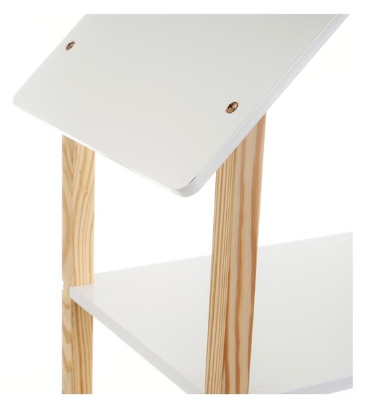 Bílá dětská knihovna 79x131 cm – Casa Selección