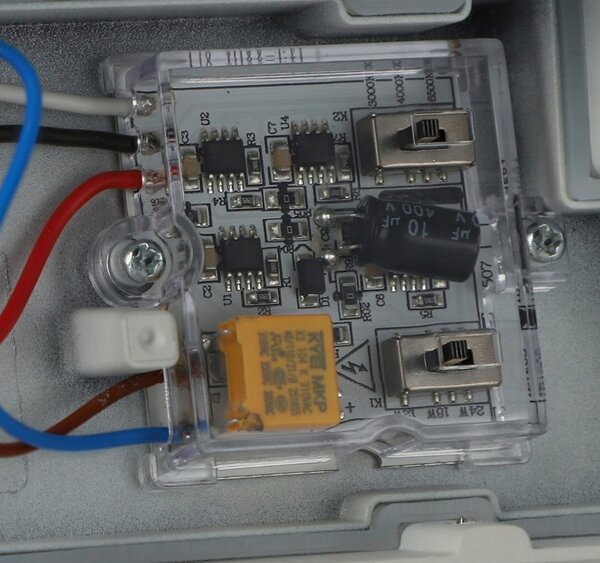 Smart LED LED venkovní nástěnná lampa 3CCT 12-24W 2400Lm IP54 bílá, senzor pohybu