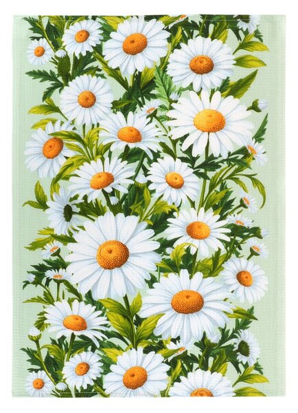 BELLATEX Kuchyňská utěrka 1 ks Zelená, Bílá, Žlutá 50x70 cm