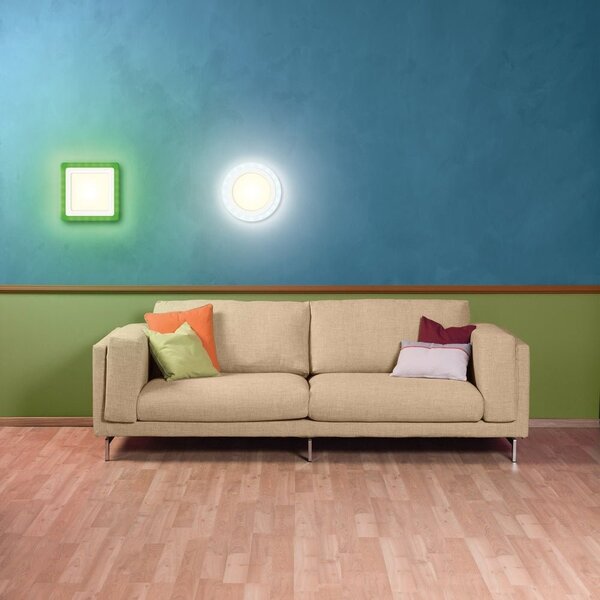 Stmívatelné LED RGBW světlo COLOR + WHITE ROUND 18W 200