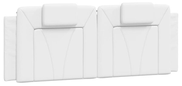 Postel Viana s matrací bílá 140 x 190 cm umělá kůže 3208790