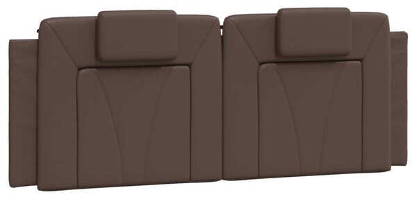 Rám postele Viana s LED bez matrace hnědý 140 x 190 cm 3214017