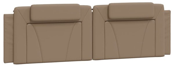 Postel Viana s matrací cappuccino 180 x 200 cm umělá kůže 3208814
