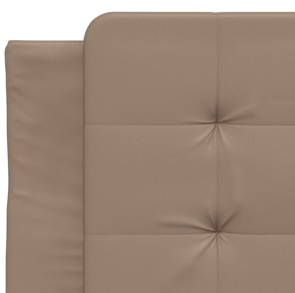 Rám postele bez matrace Zadar cappuccino 80 x 200 cm umělá kůže 3208828