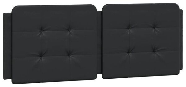 Rám postele bez matrace Zadar černá 120 x 200 cm umělá kůže 3208852