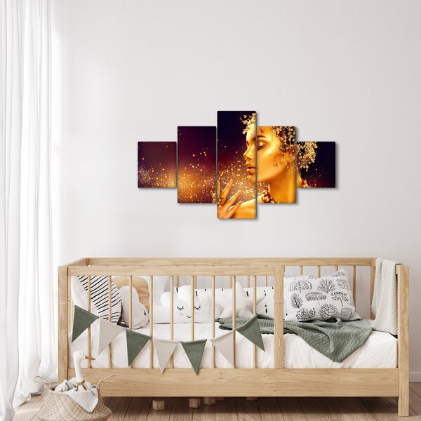 Obraz - Zlatá královna (125x70 cm)