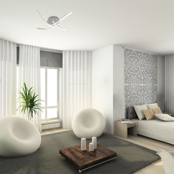 Rabalux 3145 - LED Přisazený lustr TATJANA 4xLED/30W/230V 4000K