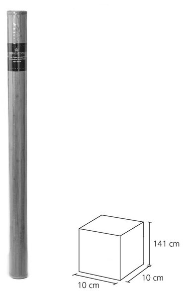 Šedo-zelený bambusový koberec 140x200 cm – Casa Selección
