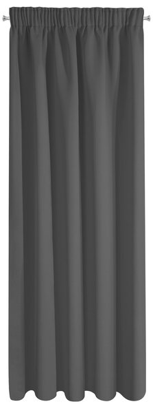 ZATEMŇOVACÍ ZÁVĚS NA PÁSCE LOGAN 135X270 CM ČERNÁ