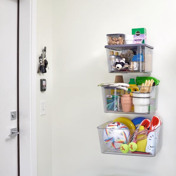 Nástěnný úložný box z recyklovaného plastu iD Wallspace – iDesign