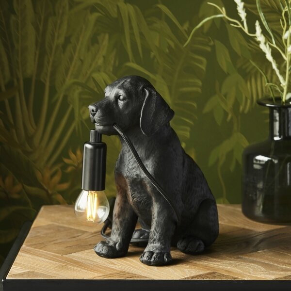 Endon 107365 - Stolní lampa PUPPY 1xE14/7W/230V černá