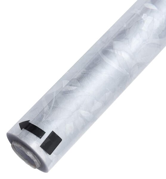 Okenní fólie 2 ks matné vzor květu PVC 3208981