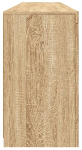 Příborník s LED osvětlením dub sonoma 162 x 37 x 67 cm 3208997