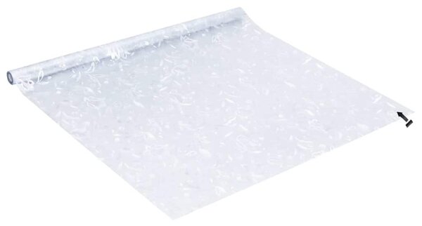 Okenní fólie 2 ks matné vzor květu PVC 3208981