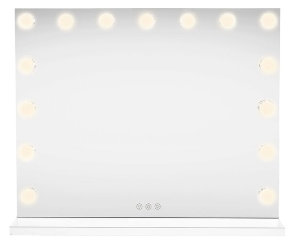 Zrcadlo LED Bluetooth - 58 x 46 cm
