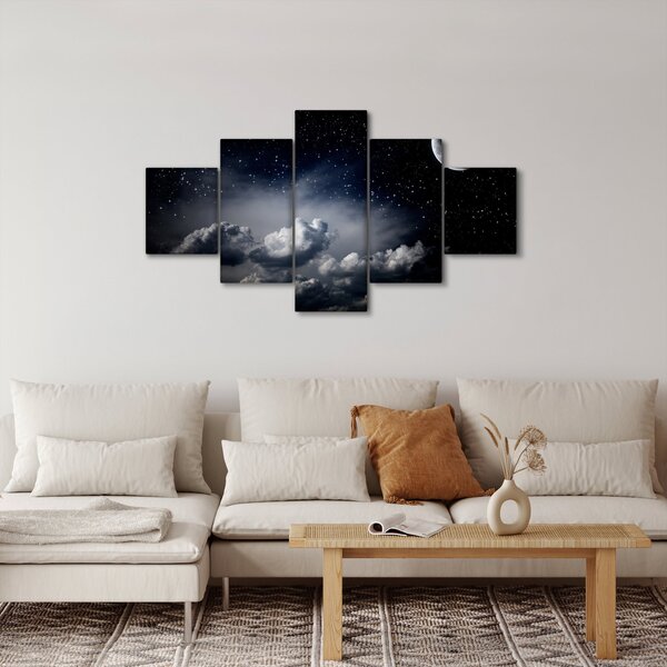 Obraz - Hvězdná obloha (125x70 cm)