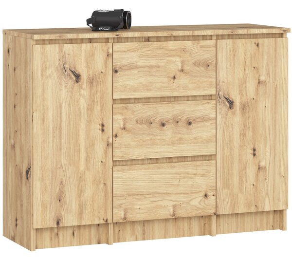 Ak furniture Komoda Girgo 100 cm dub artisan