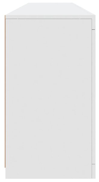 Příborník s LED osvětlením bílý 181,5 x 37 x 67 cm 3209002