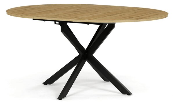 Vikio Jídelní stůl rozkládací 120-160x120 cm lamino dub AJZ175D