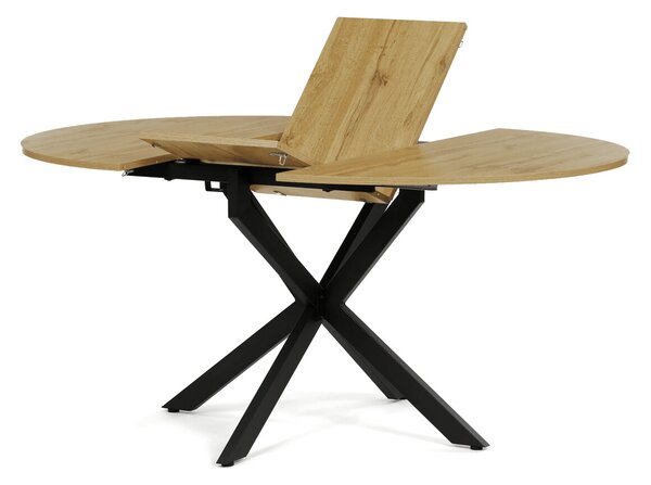 Vikio Jídelní stůl rozkládací 120-160x120 cm lamino dub AJZ175D