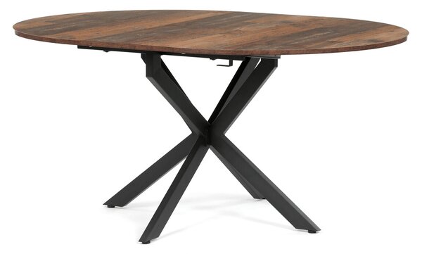 Vikio Jídelní stůl rozkládací 120-160x120 cm lamino staré dřevo AJZ175OW
