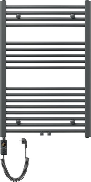 Mexen Ares, elektrické topné těleso 900 x 600 mm, 600 W, antracitová, W102-0900-600-2600-66