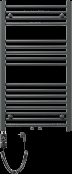 Mexen Ares, elektrické topné těleso 900 x 500 mm, 600 W, antracitová, W102-0900-500-2600-66