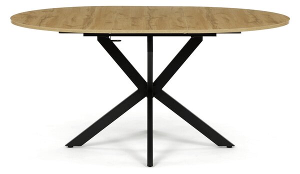 Vikio Jídelní stůl rozkládací 120-160x120 cm lamino dub AJZ175D