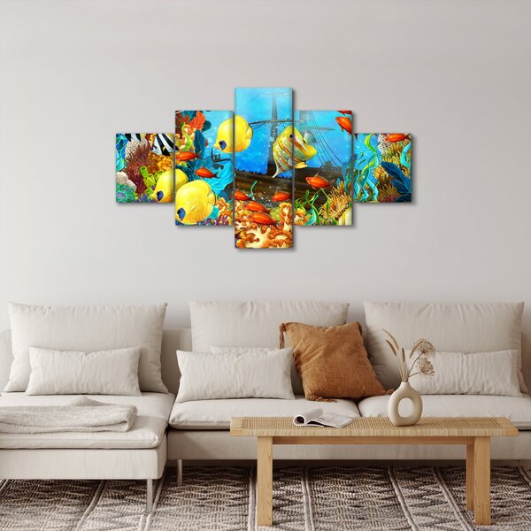 Obraz - Barevný korálový útes (125x70 cm)