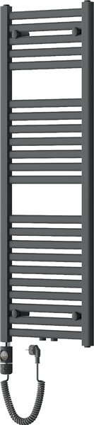 Mexen Hades, elektrické topné těleso 1200 x 400 mm, 600 W, antracitová, W104-1200-400-2600-66