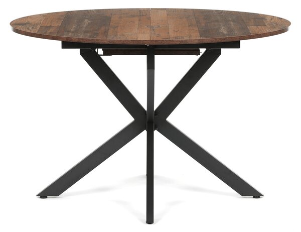 Vikio Jídelní stůl rozkládací 120-160x120 cm lamino staré dřevo AJZ175OW