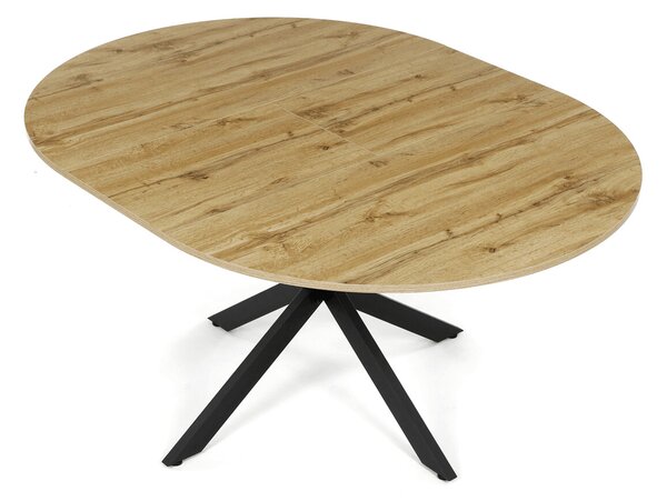 Vikio Jídelní stůl rozkládací 120-160x120 cm lamino dub AJZ175D