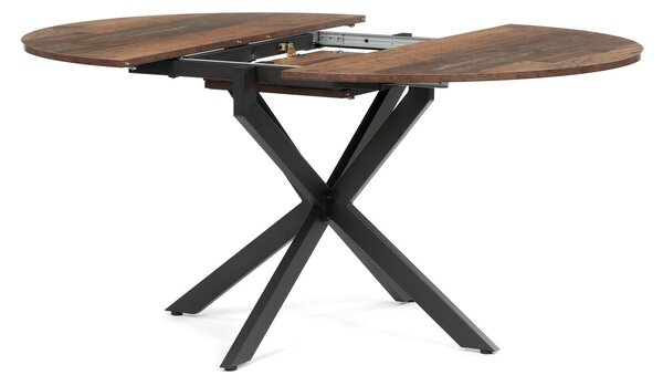 Vikio Jídelní stůl rozkládací 120-160x120 cm lamino staré dřevo AJZ175OW