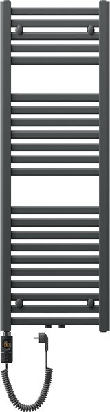 Mexen Hades, elektrické topné těleso 1200 x 400 mm, 600 W, antracitová, W104-1200-400-2600-66