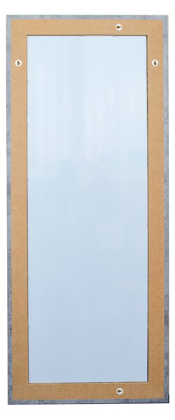 BD ART Nástěnné zrcadlo Dekorativní šatní zrcadlo Celoplošné zrcadlo 150x50cm Betonová barva