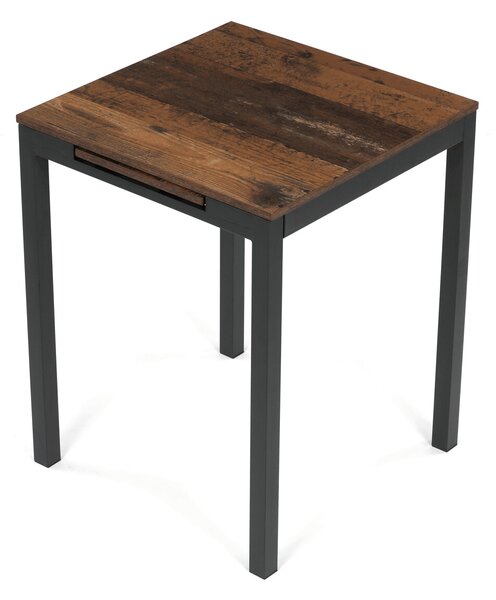 Vikio Jídelní stůl rozkládací 60-90x60 cm lamino staré dřevo AJZ176OW