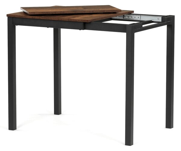 Vikio Jídelní stůl rozkládací 60-90x60 cm lamino staré dřevo AJZ176OW
