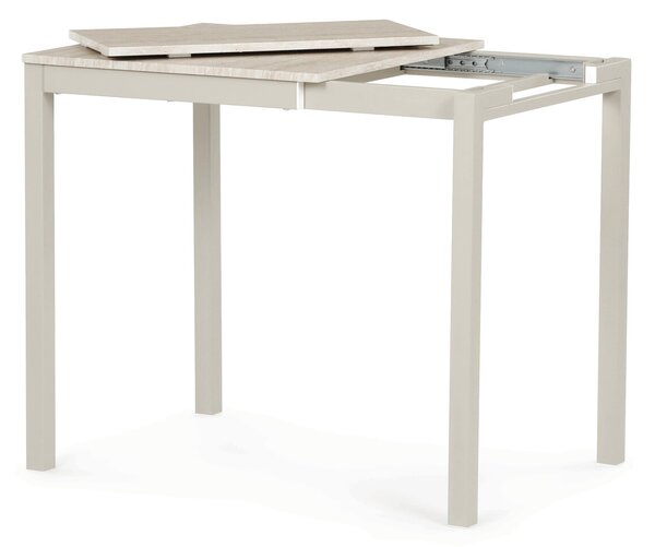 Vikio Jídelní stůl rozkládací 60-90x60 cm lamino travertin AJZ176TR