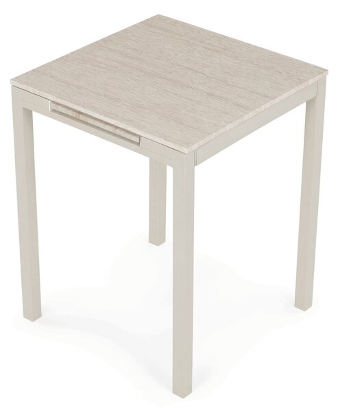 Vikio Jídelní stůl rozkládací 60-90x60 cm lamino travertin AJZ176TR