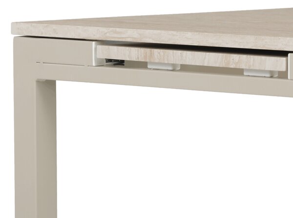 Vikio Jídelní stůl rozkládací 60-90x60 cm lamino travertin AJZ176TR