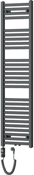 Mexen Hades, elektrické topné těleso 1500 x 400 mm, 600 W, antracitová, W104-1500-400-2600-66
