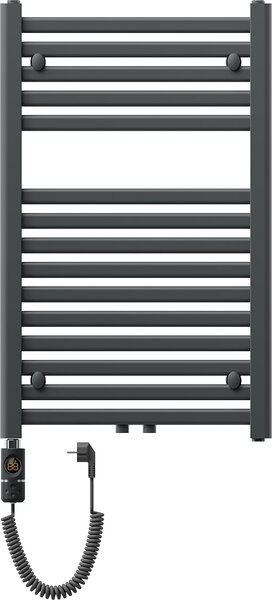 Mexen Hades, elektrické topné těleso 800 x 500 mm, 600 W, antracitová, W104-0800-500-2600-66