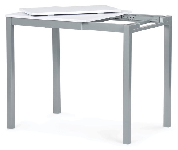 Vikio Jídelní stůl rozkládací 60-90x60 cm lamino bílá AJZ176B