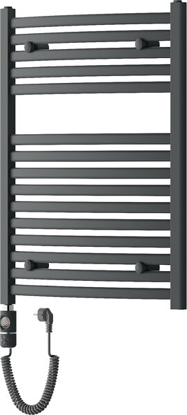 Mexen Helios, elektrické topné těleso 800 x 600 mm, 600 W, antracitová, W103-0800-600-2600-66