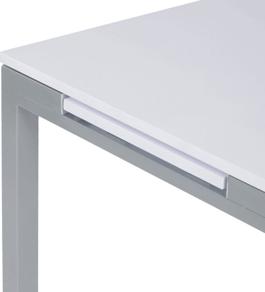 Vikio Jídelní stůl rozkládací 60-90x60 cm lamino bílá AJZ176B