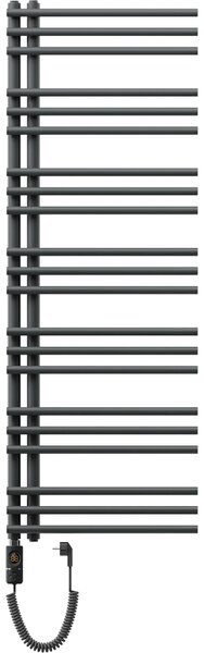 Mexen Neptun, elektrické topné těleso 1400 x 500 mm, 600 W, antracitová, W101-1400-500-2600-66