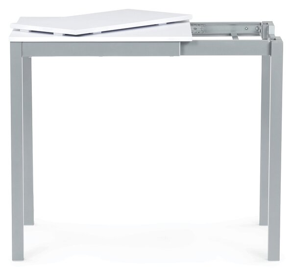 Vikio Jídelní stůl rozkládací 60-90x60 cm lamino bílá AJZ176B