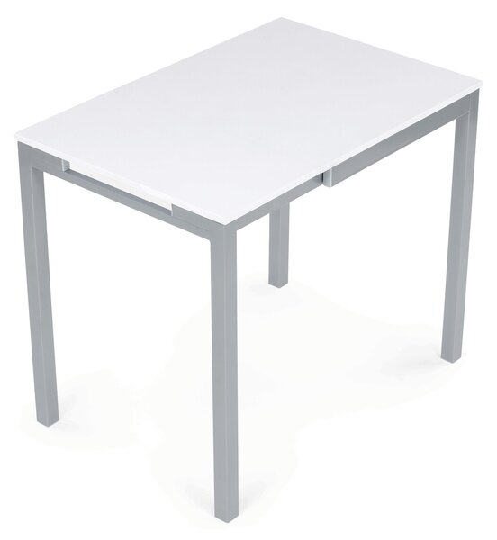Vikio Jídelní stůl rozkládací 60-90x60 cm lamino bílá AJZ176B
