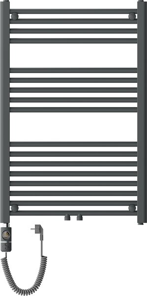 Mexen Mars, elektrické topné těleso 900 x 600 mm, 600 W, antracitová, W110-0900-600-2600-66